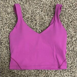 Lululemon Pink V-Neck Bralette